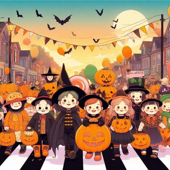 ハロウィンのイラスト