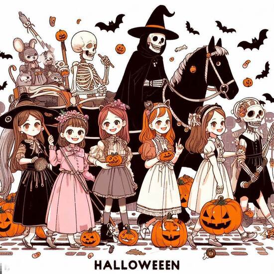 ハロウィンのイラスト