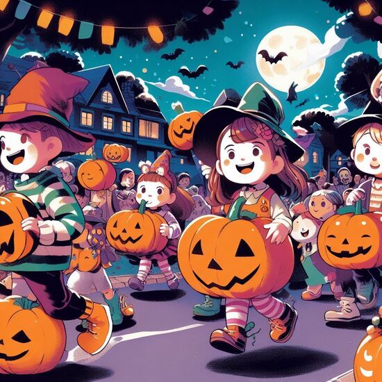 ハロウィンのイラスト
