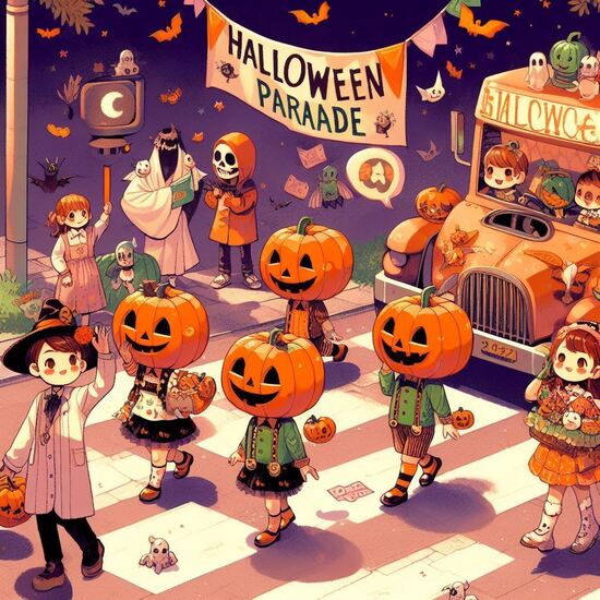 ハロウィンのイラスト