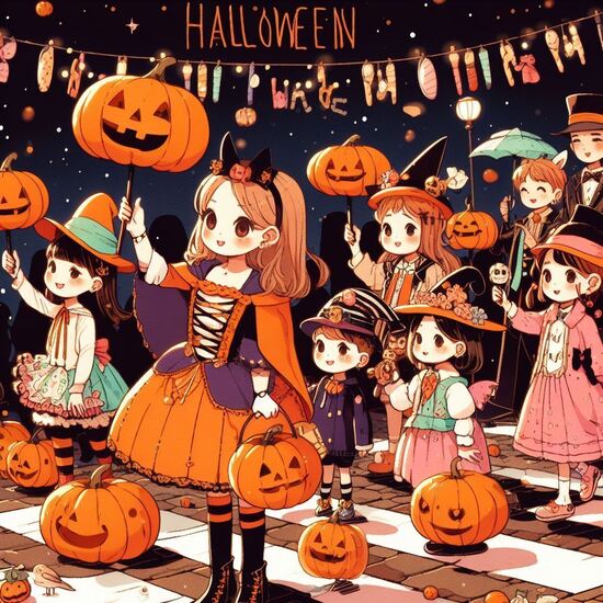 ハロウィンのイラスト