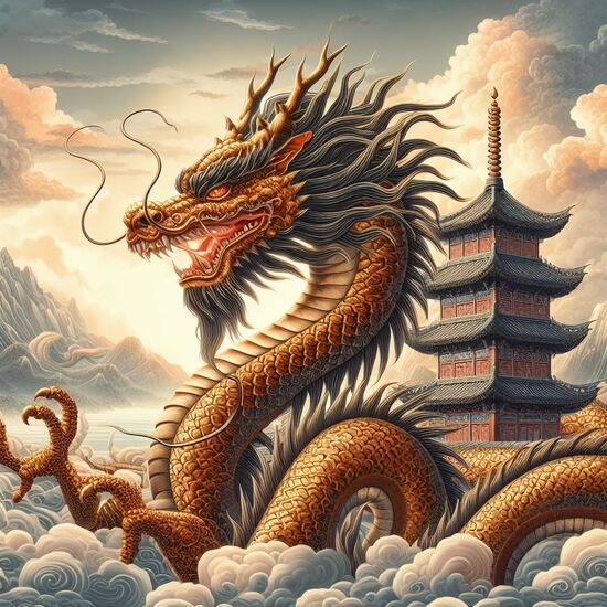 中国の龍