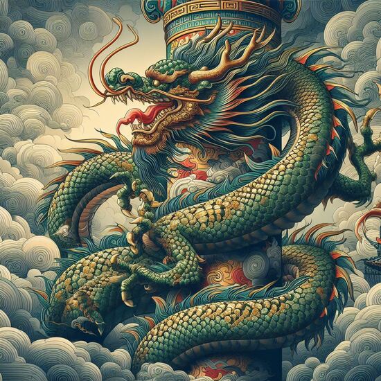 中国の龍