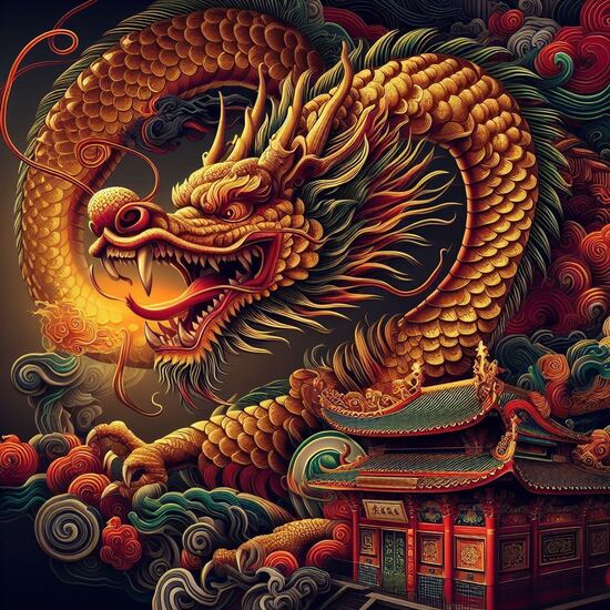 中国の龍