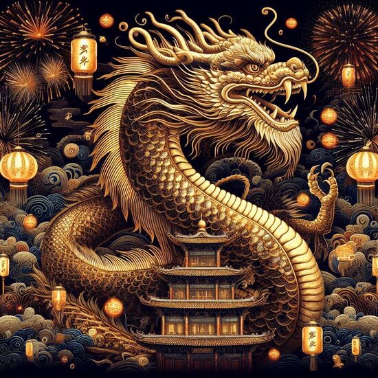 中国の龍