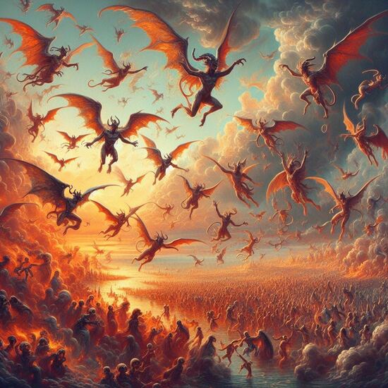 空の悪魔 , devils